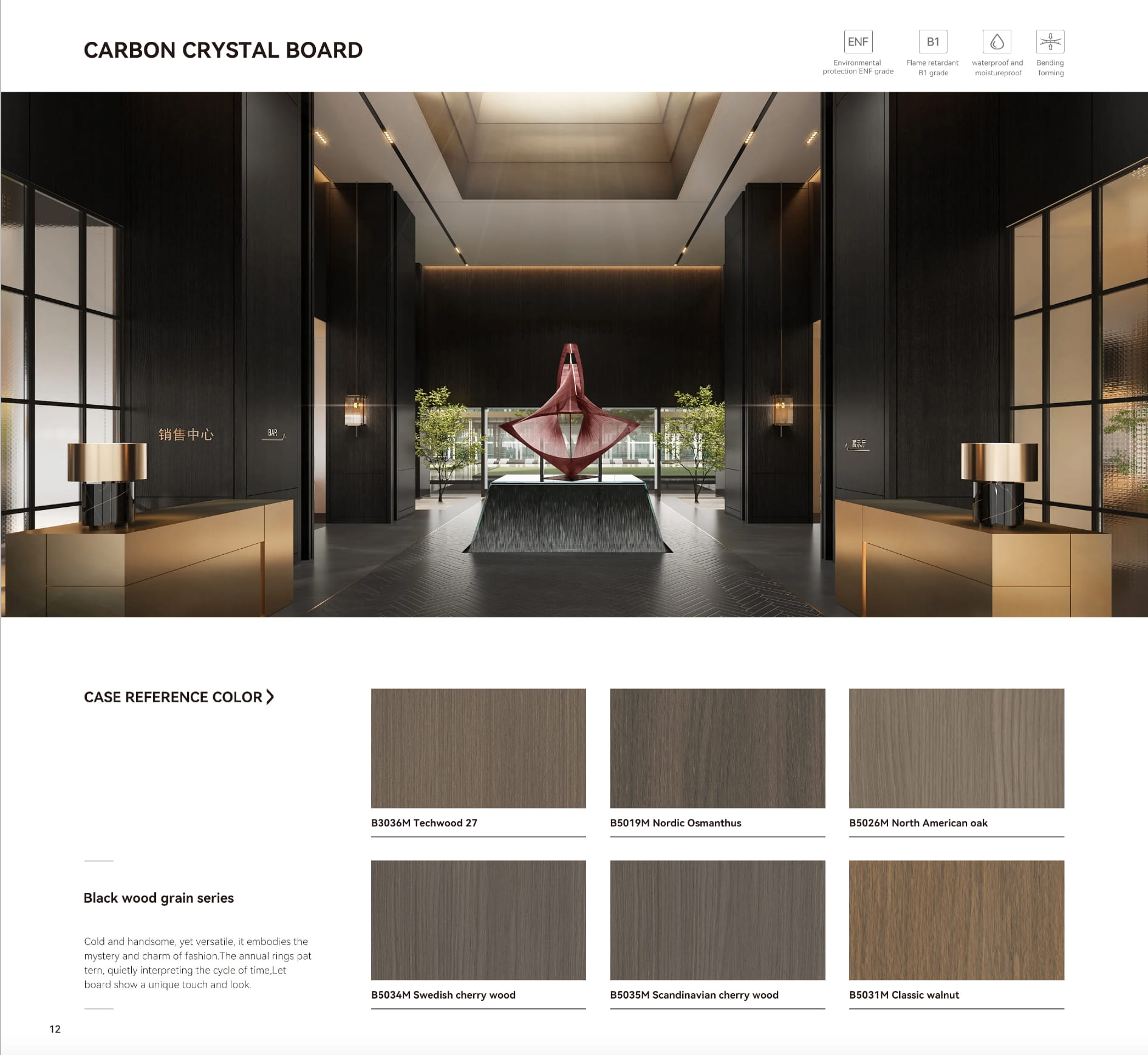 Carbon Crystal Decorative Panel